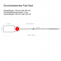Durchziehplombe Fast Seal
