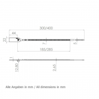 Durchziehplombe Tear-Off 410